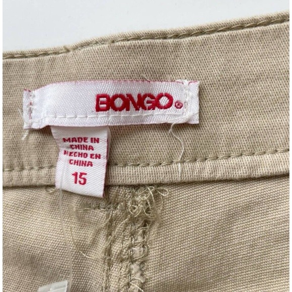 NEW Bongo Juniors Anklebiter Twill Pants Mid Rise Cotton Blend Zip Ankle Stretch - Picture 8 of 13
